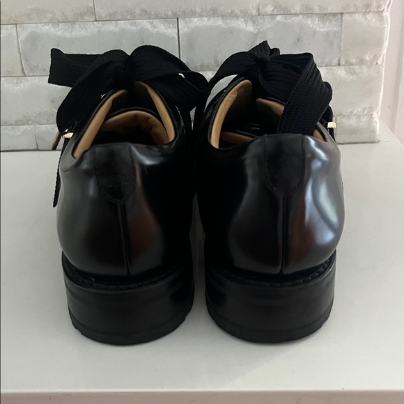 The Office Of Angela Scott Mr. Logan Black Lug Sole Oxford size EU 43 625$ - Picture 7 of 11